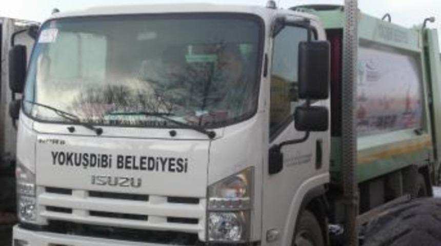 Yokuşdibi Belediyesi'ne &Ccedil;&ouml;p Kamyonu
