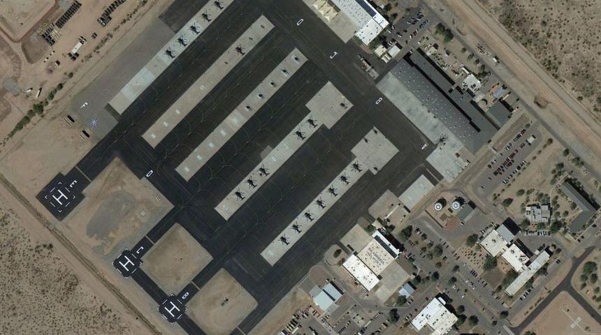 D&uuml;nyanın En B&uuml;y&uuml;k 'u&ccedil;ak Mezarlığı' Arizona &Ccedil;&ouml;l&uuml;&rsquo;nde