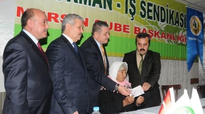 Sendikadan Vefa &Ouml;rneği