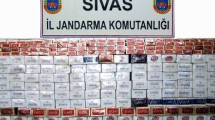 Sivas'ta Ka&ccedil;ak Sigara Ele Ge&ccedil;irildi