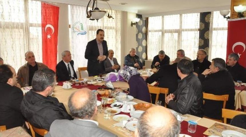 Başkan Ayaz Muhtarlarla Bir Araya Geldi