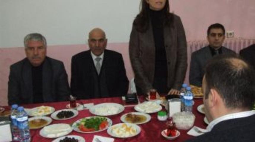 Ak Parti Milletvekili Mine L&ouml;k Beyaz &Ccedil;ermik'te İncelemelerde Bulundu