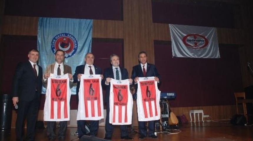 T&uuml;rk Metal Sendikası Genel Başkan Yardımcısı S&uuml;leyman Yıldırım Kdz. Ereğli&rsquo;de