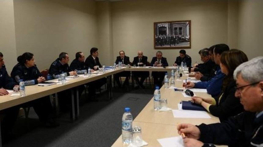 Konyaaltı Kent G&uuml;venliği Toplantısı Yapıldı
