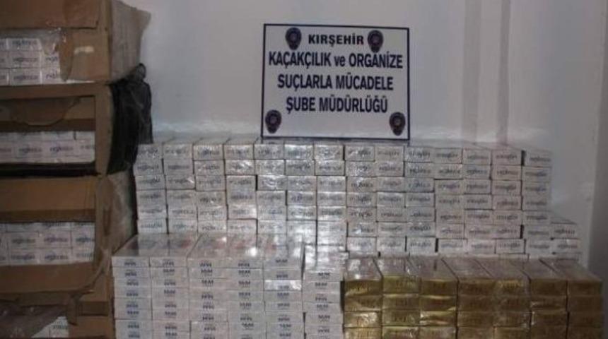 Sebze &Ccedil;uvalları Arasında 7 Bin 280 Paket Ka&ccedil;ak Sigara Yakalandı