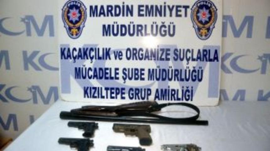 Kızıltepe&rsquo;de Silah Operasyonu