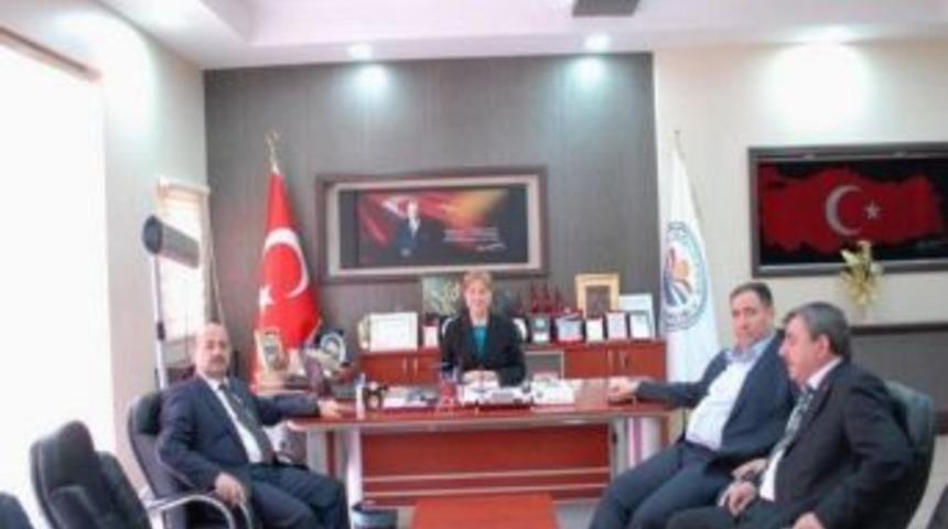 Mhp İl Başkanı Aslan'dan Başkan Kıl&ccedil;ık'a Ziyaret