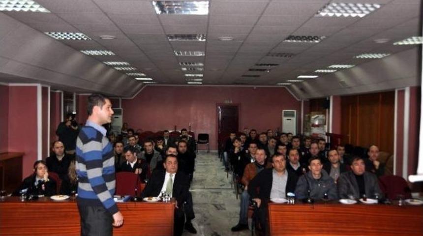 Odunpazarı Belediyesi Personeline &lsquo;iş Sağlığı Ve G&uuml;venliği&rsquo; Eğitimi