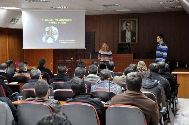 Odunpazarı Belediyesi Personeline ‘iş Sağlığı Ve Güvenliği’ Eğitimi