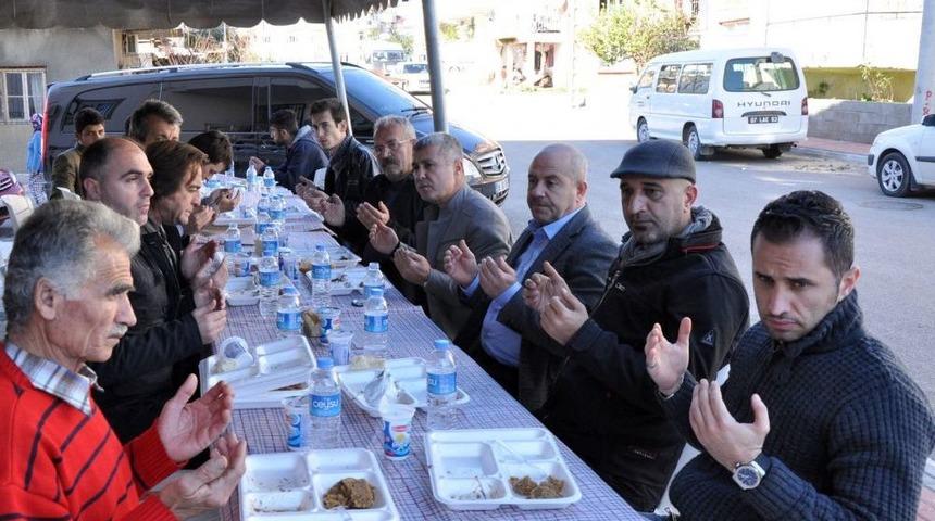 Manavgat Belediyesi, Kaza Kurşunuyla Şehit Olan Asker I&ccedil;in Mevlit Okuttu