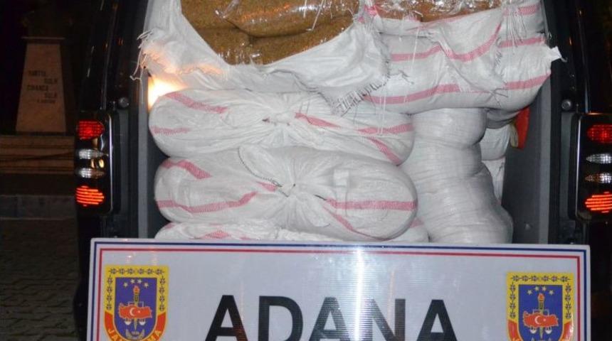 Adana'da 96 Kilogram Esrar Ele Ge&ccedil;irildi