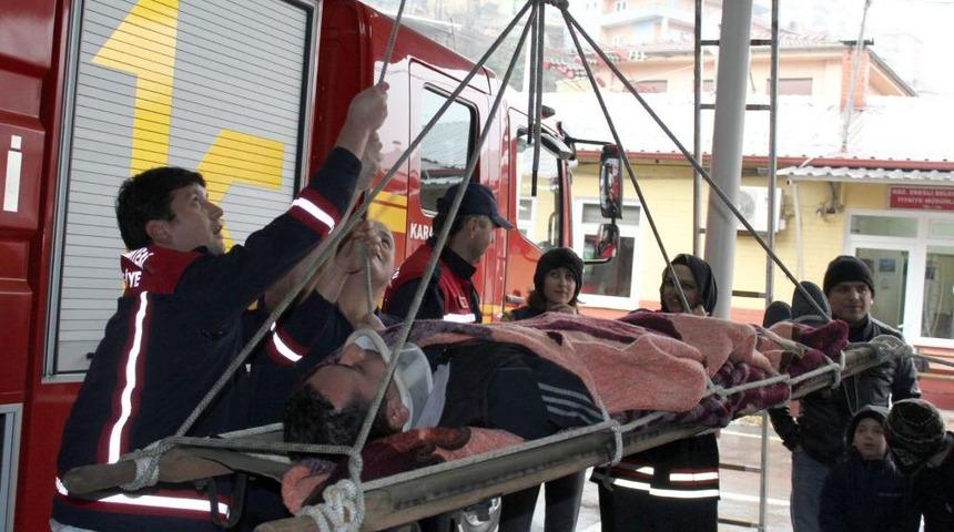 G&ouml;n&uuml;ll&uuml; Itfaiyecilik Eğitimleri Devam Ediyor