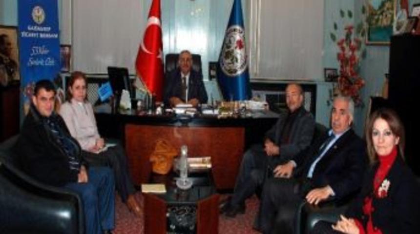 Tmo'dan Gtb Başkanı &Ccedil;elik'e Ziyaret