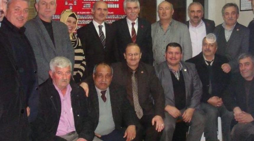 Sakarya Muhtarlar Derneğine Ziyaretler S&uuml;r&uuml;yor