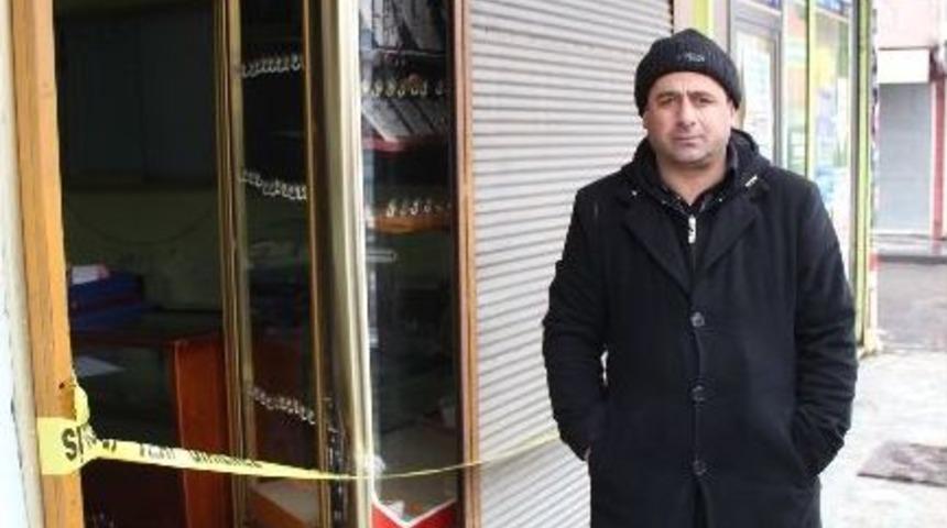 Erzurum&rsquo;da Tespih&ccedil;i Ve Saat&ccedil;i D&uuml;kkanı Soyuldu
