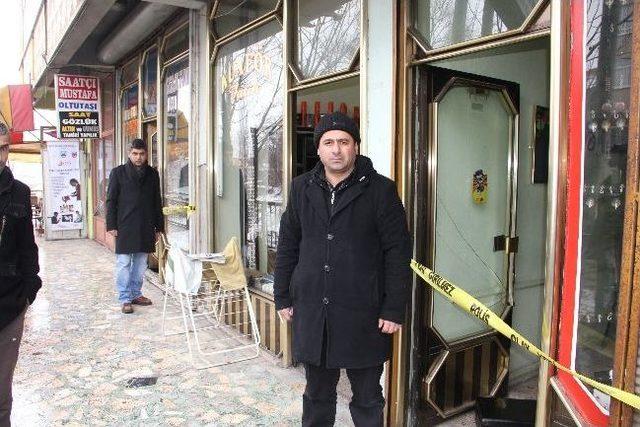 Erzurum’da Tespihçi Ve Saatçi Dükkanı Soyuldu