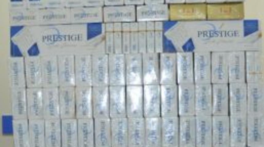 Bafra&rsquo;da Bin 130 Paket Ka&ccedil;ak Sigara Ele Ge&ccedil;ti