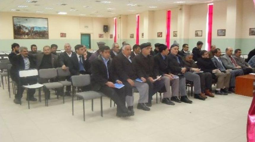 Kara&ccedil;oban&rsquo;da Kudaka Bilgilendirme Toplantısı