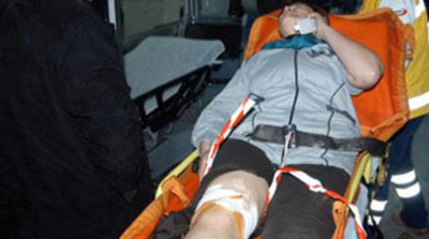 Y&uuml;r&uuml;y&uuml;ş yapan karı-kocaya silahlı saldırı