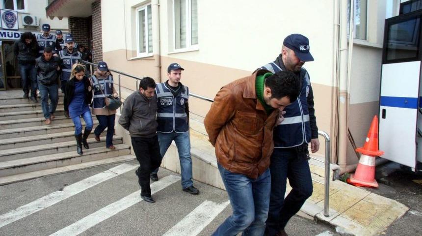 Telefon Dolandırıcıları Adliyeye Sevk Edildi