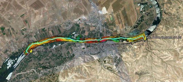 Birecik&rsquo;te Fırat&rsquo;ın Rotası Belirlendi 1