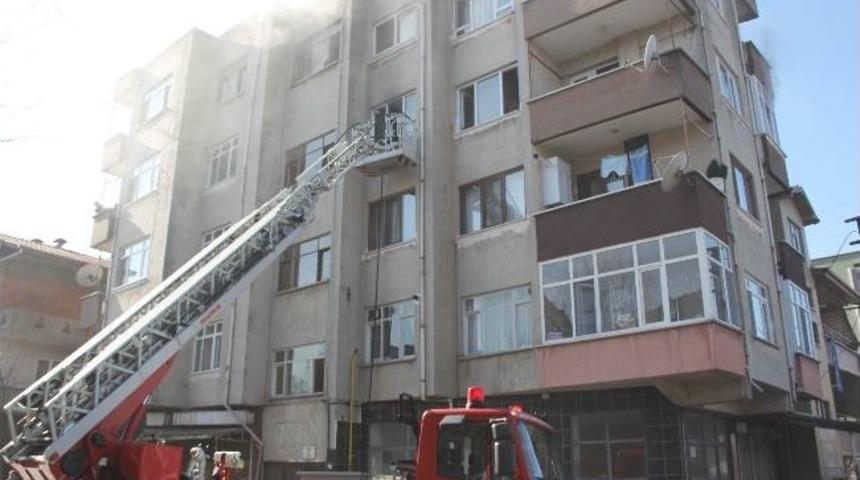 Şofbenden Çıkan Yangın Korkuttu