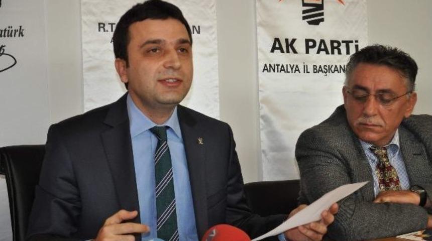 Ak Parti İl Başkanı K&ouml;se, Başkan Akaydın'ı Şov Yapmakta Su&ccedil;ladı