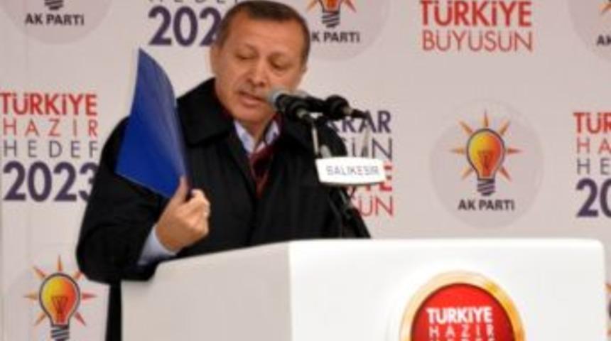 Başbakan Erdoğan Balıkesir'e Geliyor