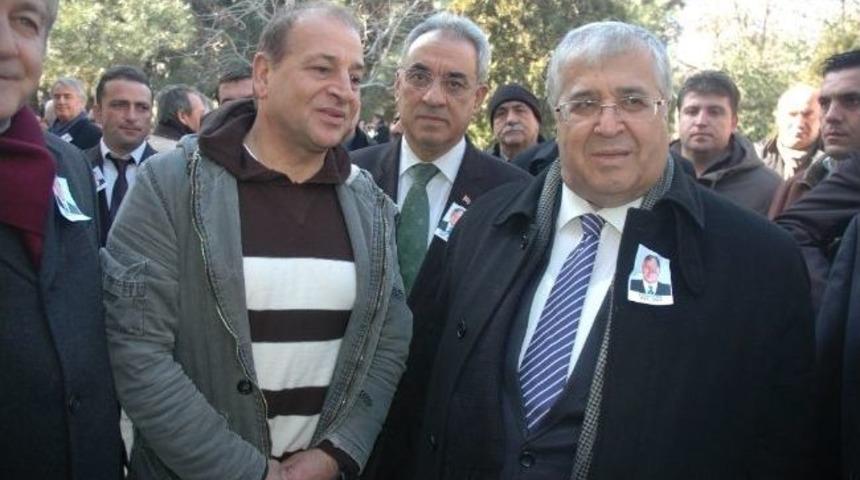 Dsp Genel Başkanı T&uuml;rker, Tekirdağ&rsquo;da Cenazeye Katıldı