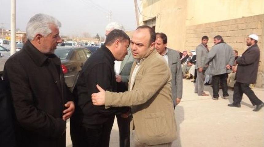 Kızıltepe Kaymakamı Yırık, &Ouml;mer Ertaş'ın Taziyesine Katıldı