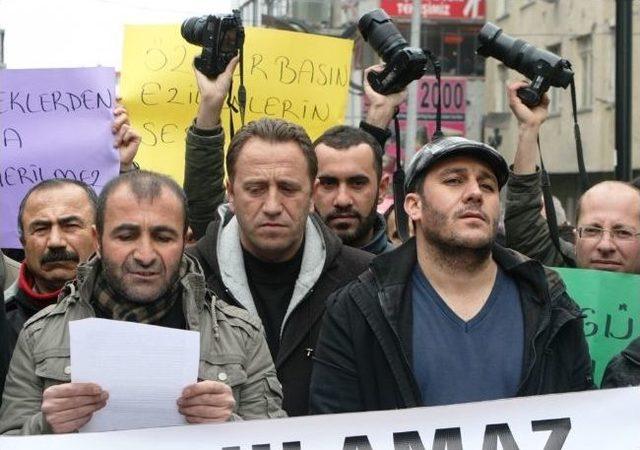 Van da Tutuklu Gazetecilere Destek 1