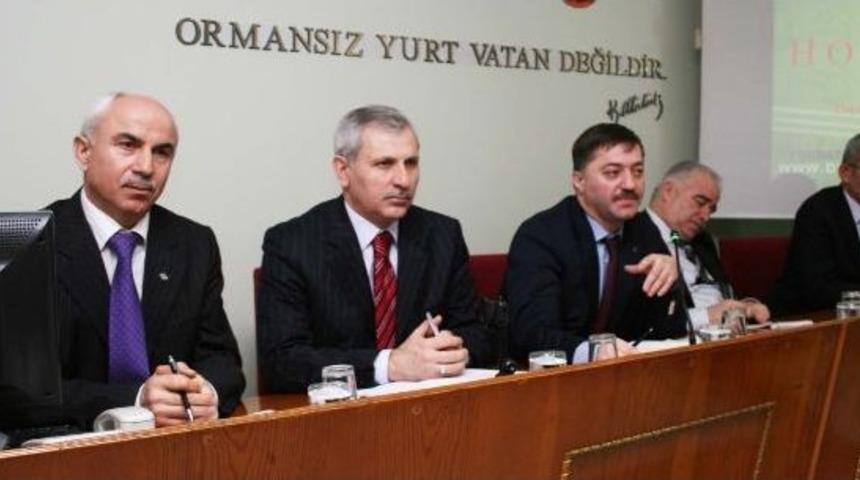 Orman Pazarlama Daire Başkanı Aky&uuml;z, Keresteciler Ve Orman K&ouml;yl&uuml;lerini Dinledi