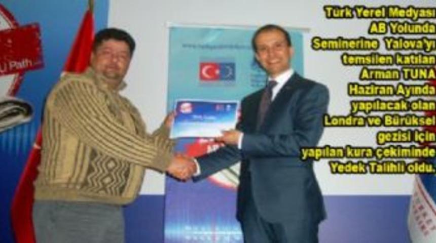 T&uuml;rk Yerel Medyası AB Yolunda Balıkesir Semineri Sona Erdi