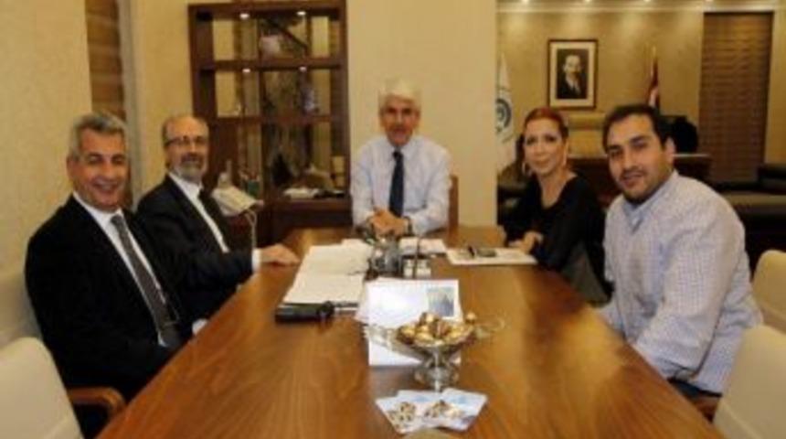 M&uuml;siad'dan Başkan Sakallı'ya Ziyaret