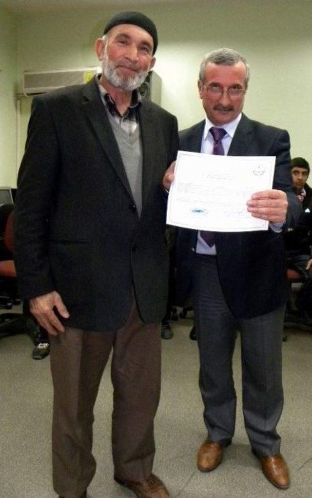 İlk Sertifikalar Cemaate Verildi 1