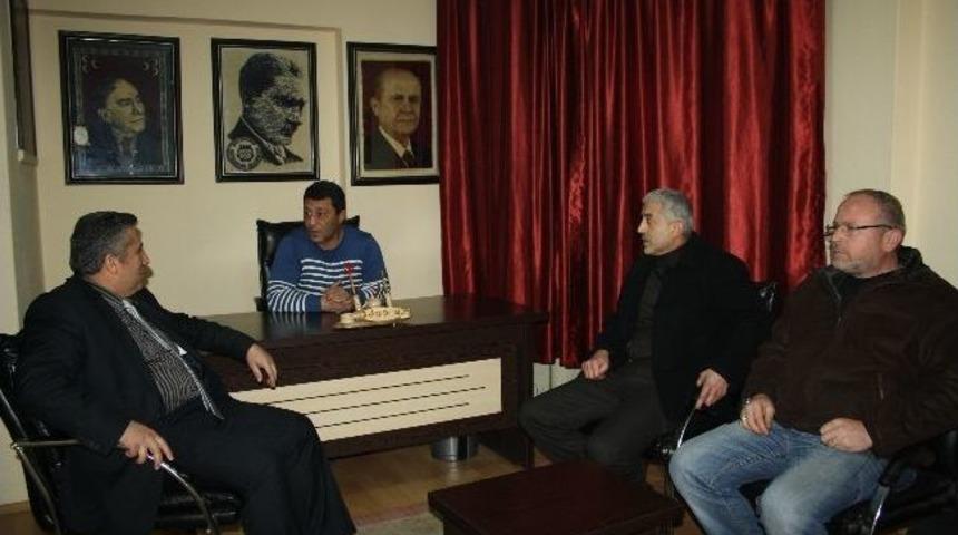 Taş&ccedil;ı&rsquo;dan Mhp&rsquo;ye Ziyaret