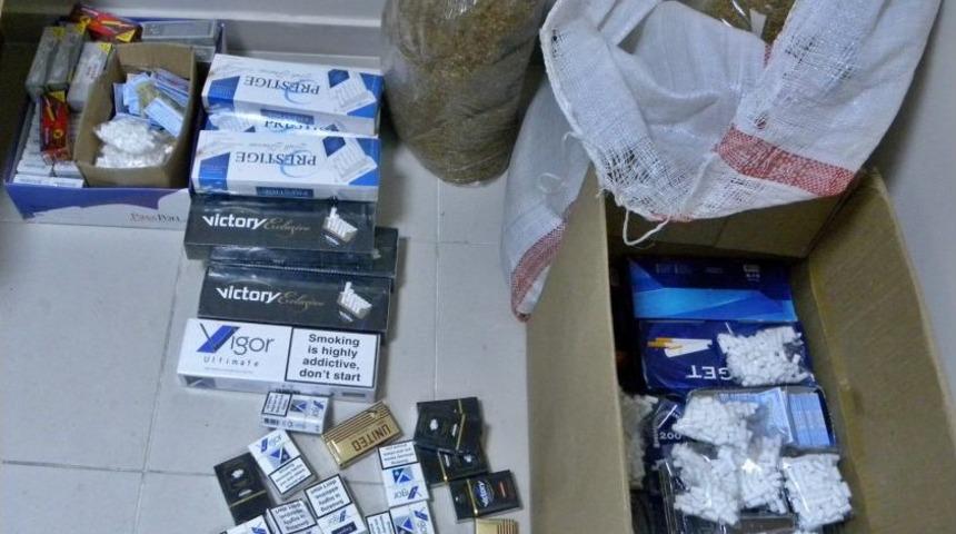 Sapanca'da Ka&ccedil;ak Sigara Ve T&uuml;t&uuml;n Ele Ge&ccedil;irildi