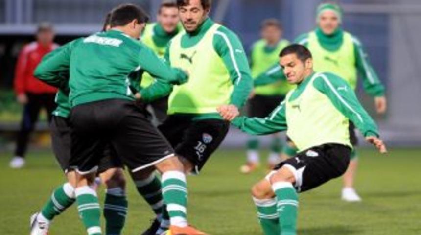 Bursaspor Galatasaray Ma&ccedil;ı Hazırlıklarını Tamamladı