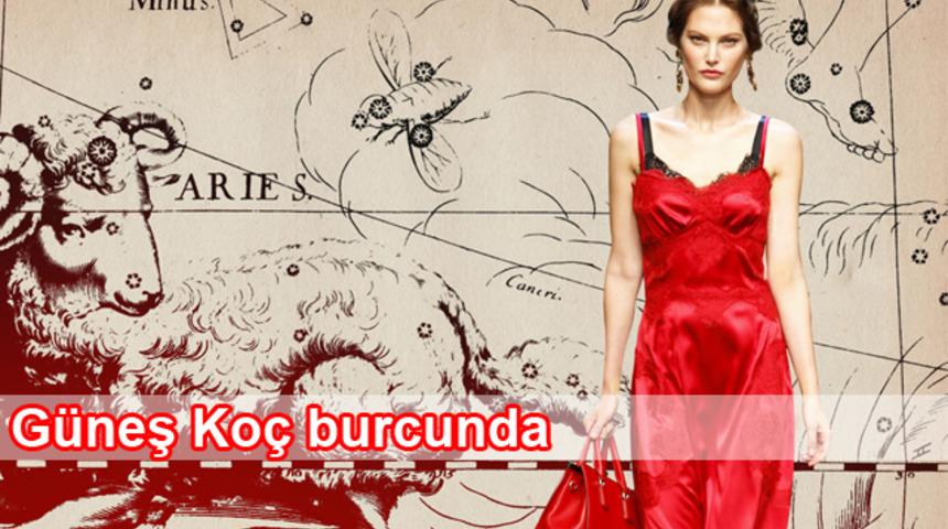 G&uuml;neş Ko&ccedil; burcunda