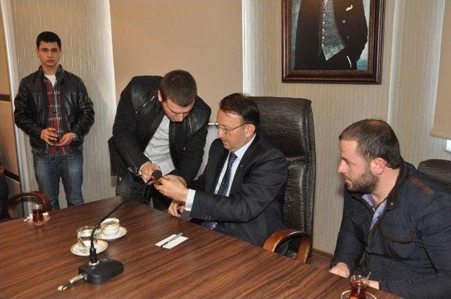 Başkan Karabalık, Arslanbeyli Gen&ccedil;leri Ağırladı 1