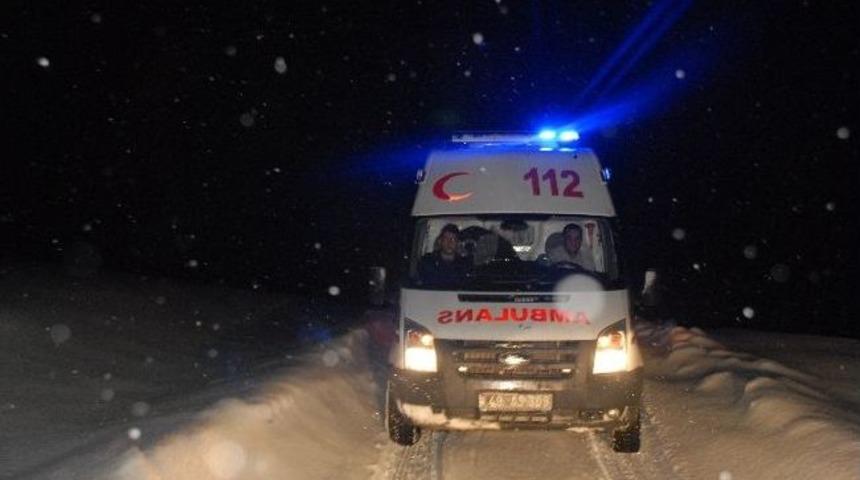 Bulanık'ta Hasta Kurtarma Operasyonu