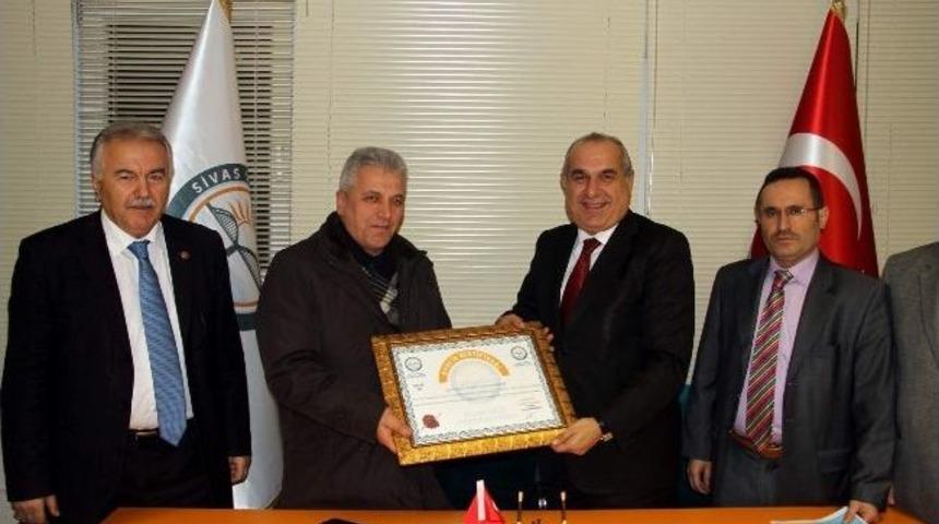 Suşehri Belediye Başkanı Sel, Sivas Vadi Federasyonu &Uuml;yeleri İle Biraraya Geldi