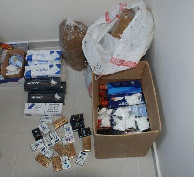 Sakarya'da 7 Bin Paket Kaçak Sigara Ele Geçirildi