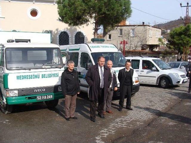 Medreseönü Belediyesi’ne Araç Takviyesi