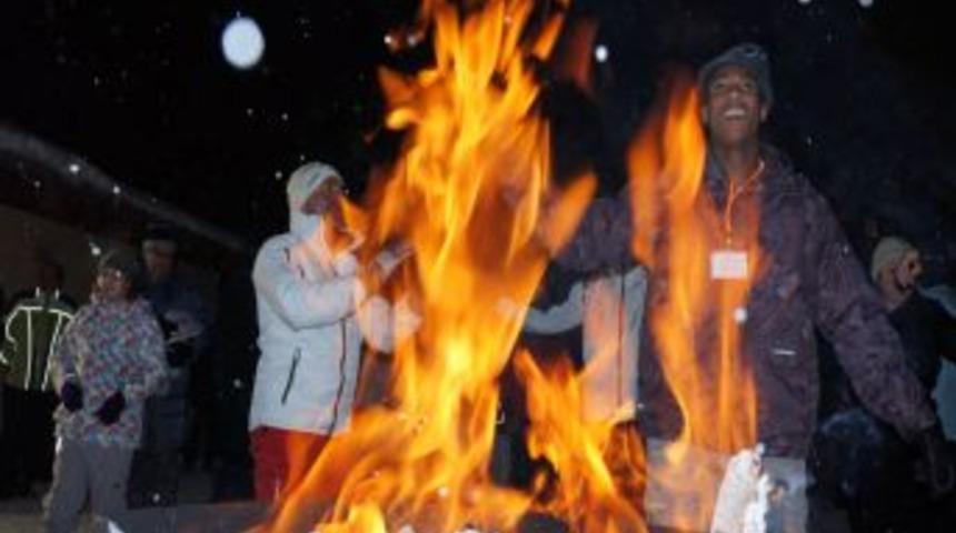 Paland&ouml;ken'de Yarıyıl Tatili Bereketi Yaşanıyor