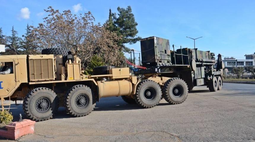 Patriot F&uuml;ze Rampaları Gaziantep&rsquo;e Ulaştı
