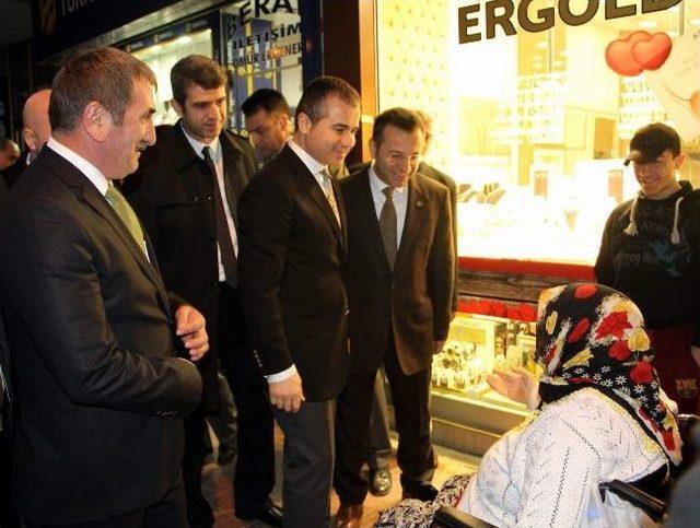 Bakan Kılı&ccedil; Esnaf Ziyaret Yaptı 1