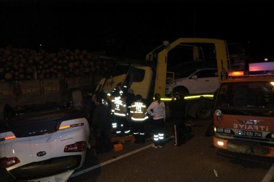 Ordu'da feci kaza; Baba ve oğlu &ouml;ld&uuml;