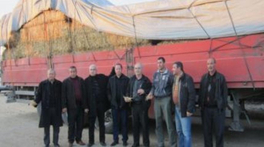 İzmir Damızlık Birliği Ukrayna&rsquo;dan 110 Ton Saman İthal Etti