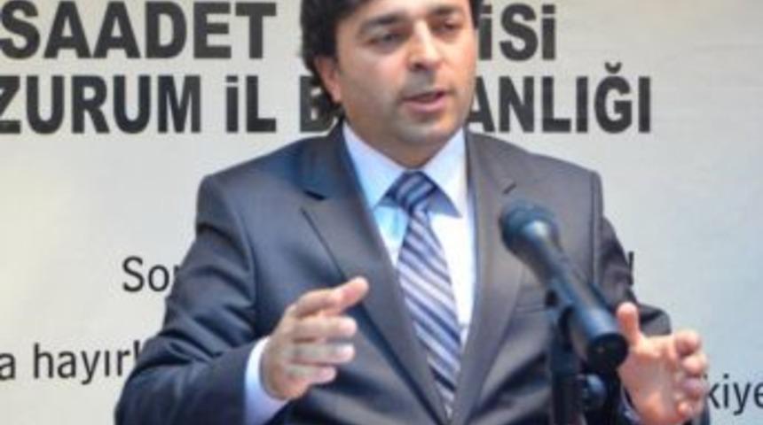 Sp Erzurum İl Başkanı Faik &Ccedil;alık: